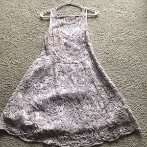 Beautiful Light Pink Lace Dress